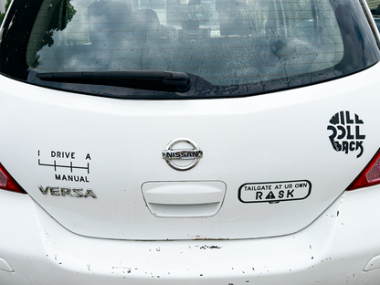 Manual Car Bumper Stickers