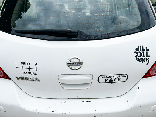 Manual Car Bumper Stickers