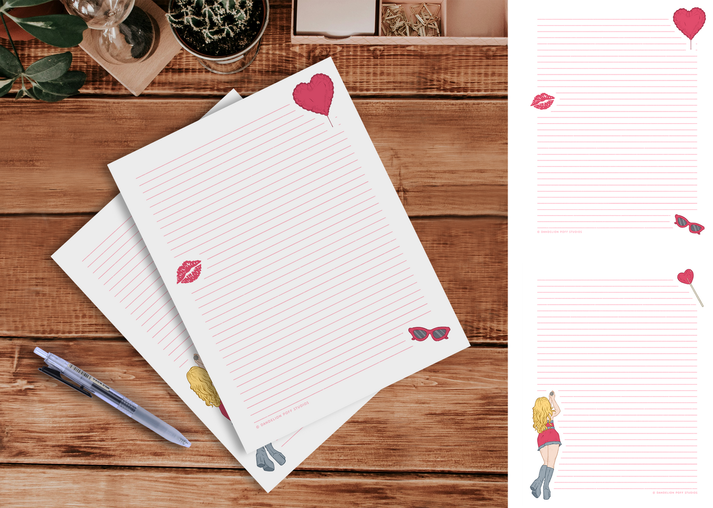 Sabrina Carpenter Themed Stationery