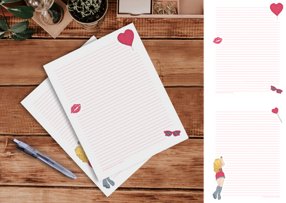 Sabrina Carpenter Themed Stationery