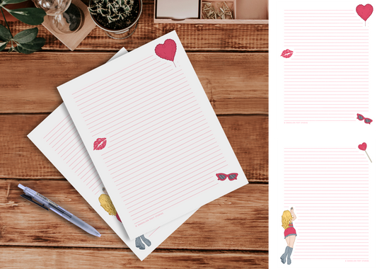 Sabrina Carpenter Themed Stationery
