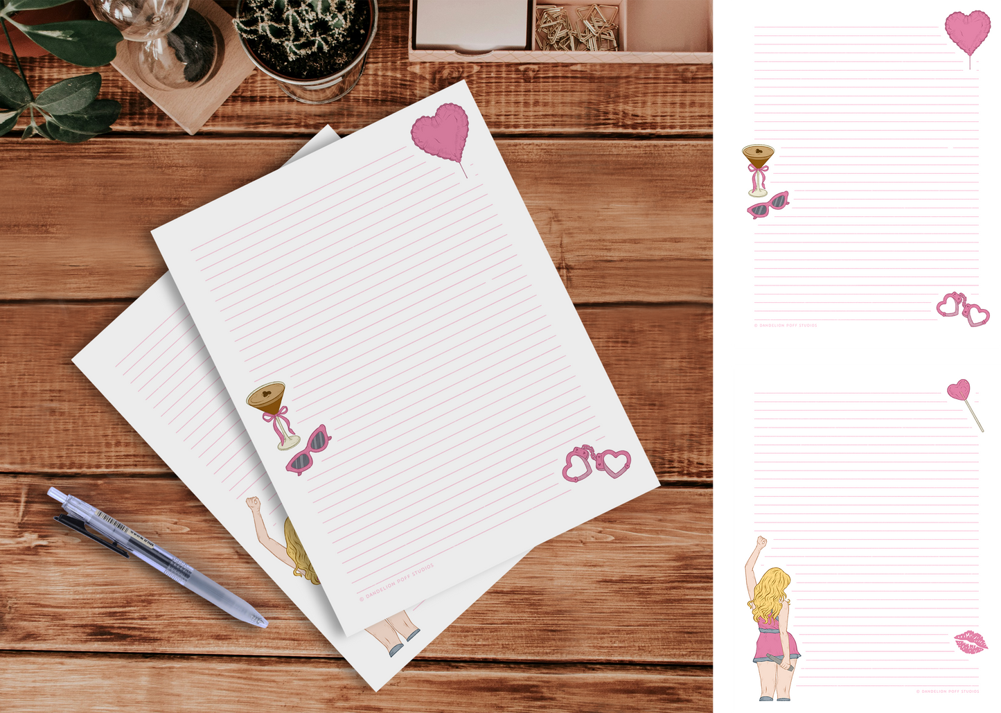 Sabrina Carpenter Themed Stationery