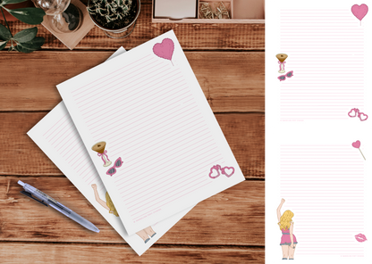 Sabrina Carpenter Themed Stationery