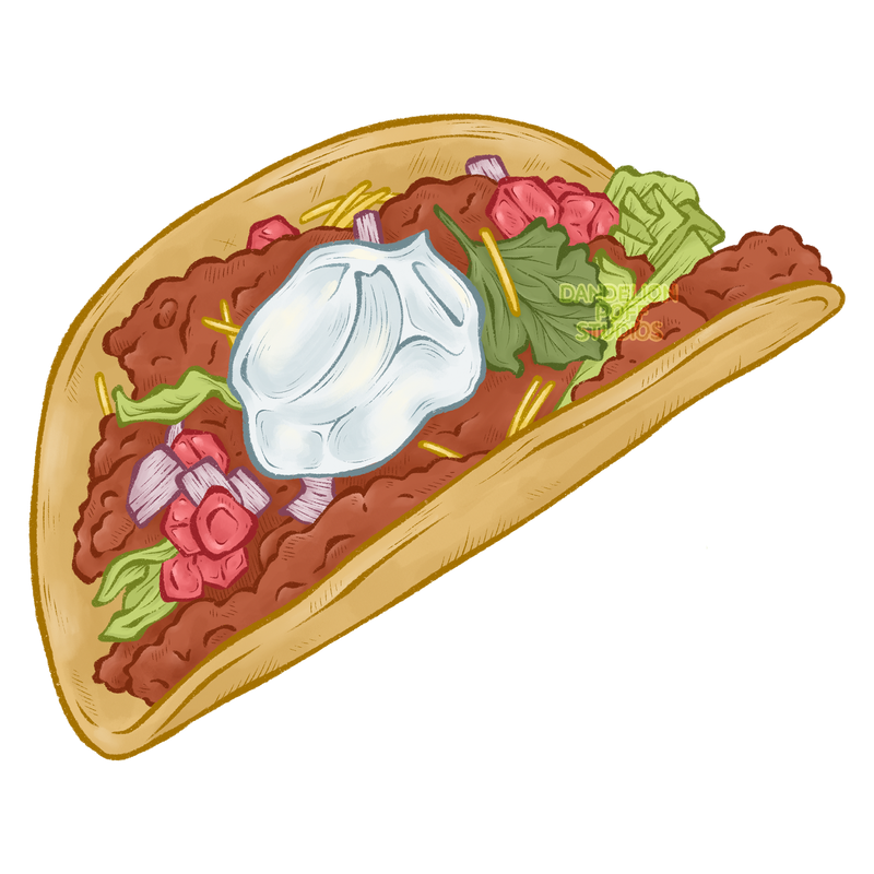 Taco illustration